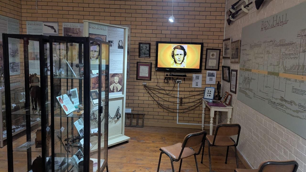 Ben Hall: The Myths Behind the Legend exhibition at Forbes Museum